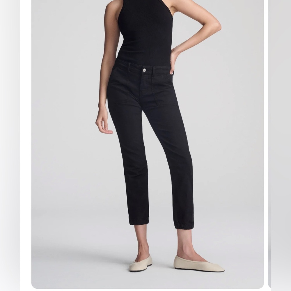 NWT- Mavi Ivy Slim Cargo Jeans, black W31 L 28